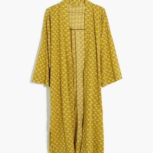 Madewell Print Robe Jacket